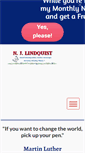 Mobile Screenshot of njlindquist.com