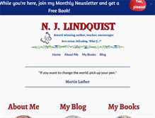 Tablet Screenshot of njlindquist.com